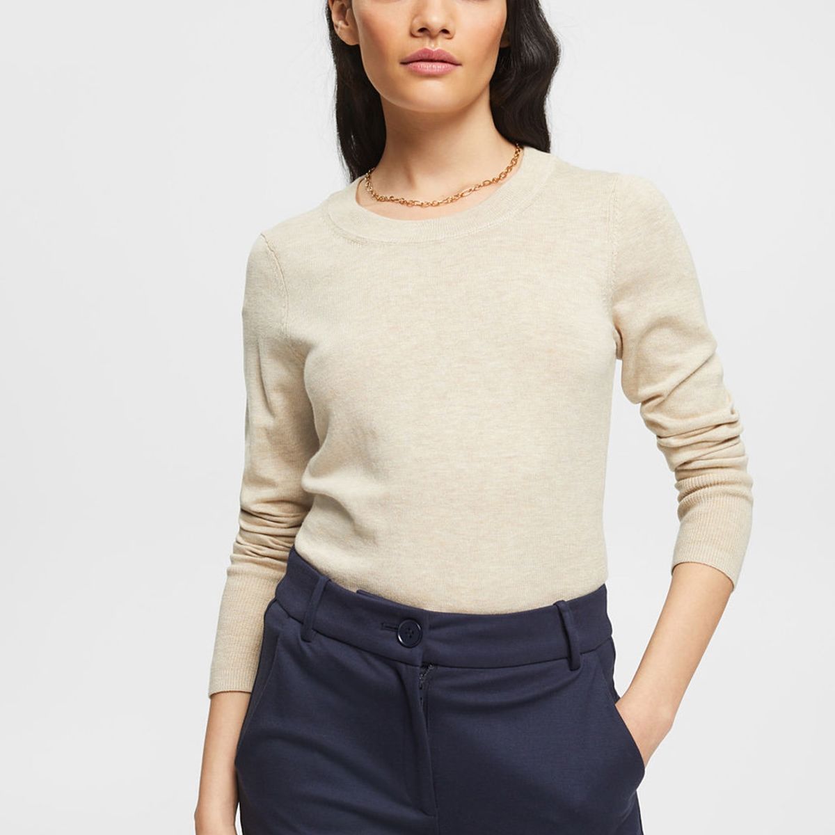 ESPRIT - Sweater En Tejido Fino Mujer Esprit ESPRIT