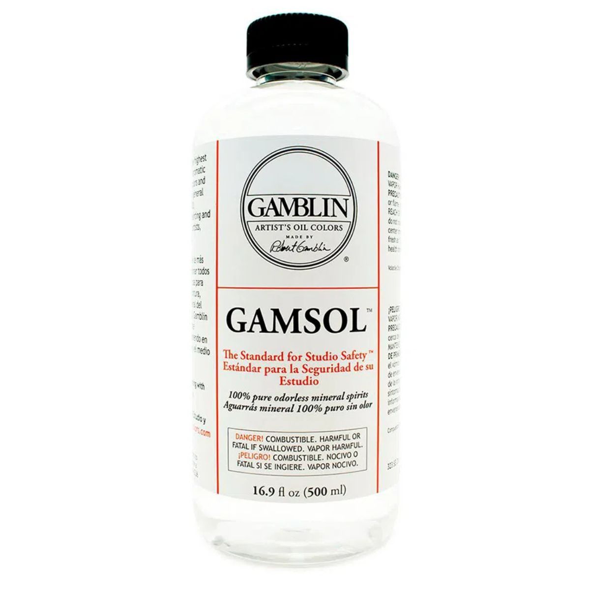 GAMBLIN COLORS - Solvente Sin Olor Para Óleos Gamsol Gamblin 500 ml