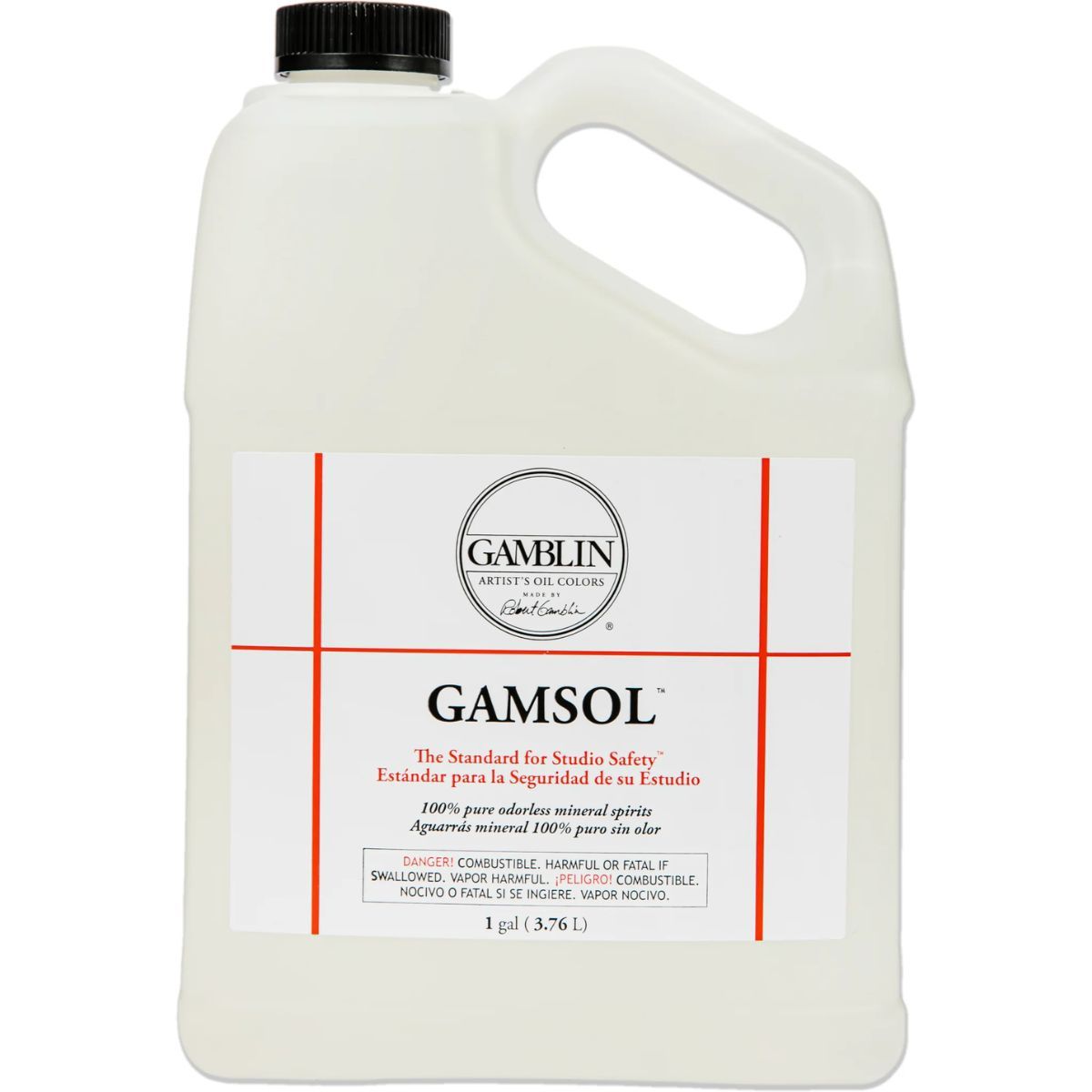 GAMBLIN COLORS - Solvente Sin Olor Para Óleos Gamsol Gamblin 3.76 L