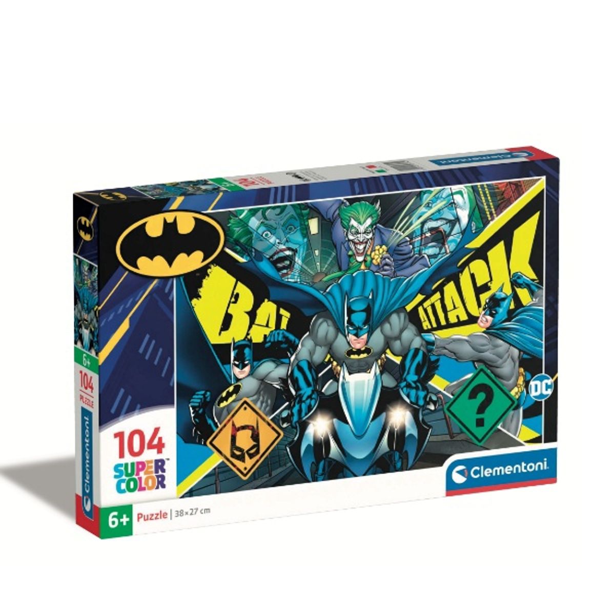 CLEMENTONI - Puzzle 104 piezas Batman II