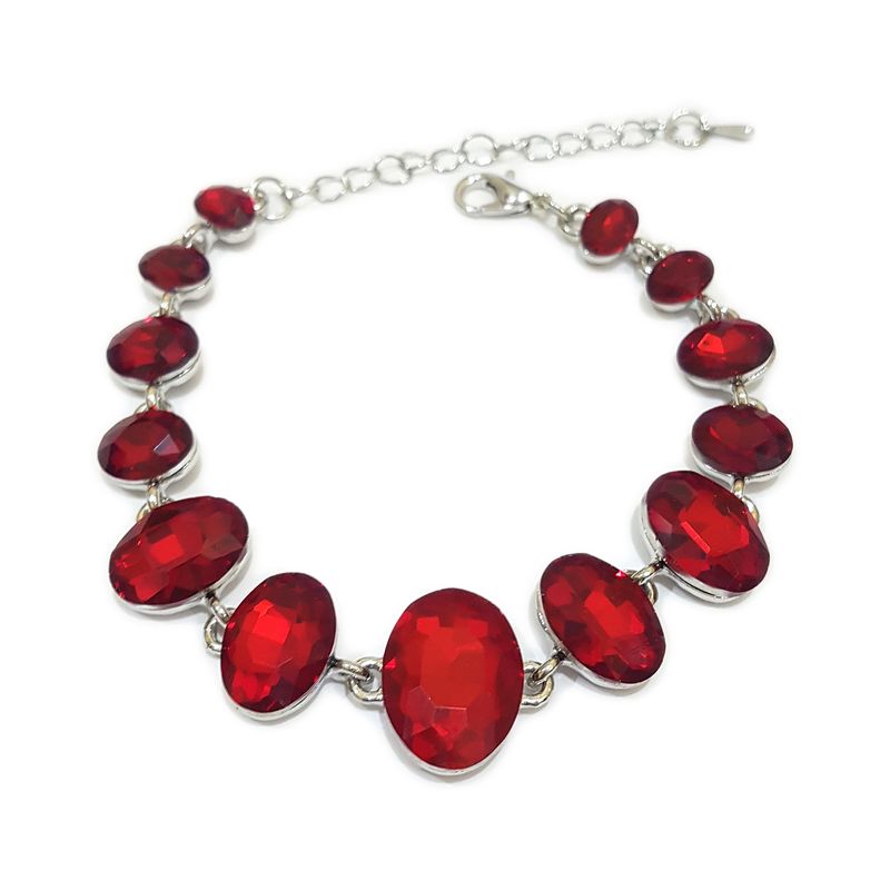 GENERICO - Brazalete  Pulsera Fantasía Para Fiesta De Cristales Yus