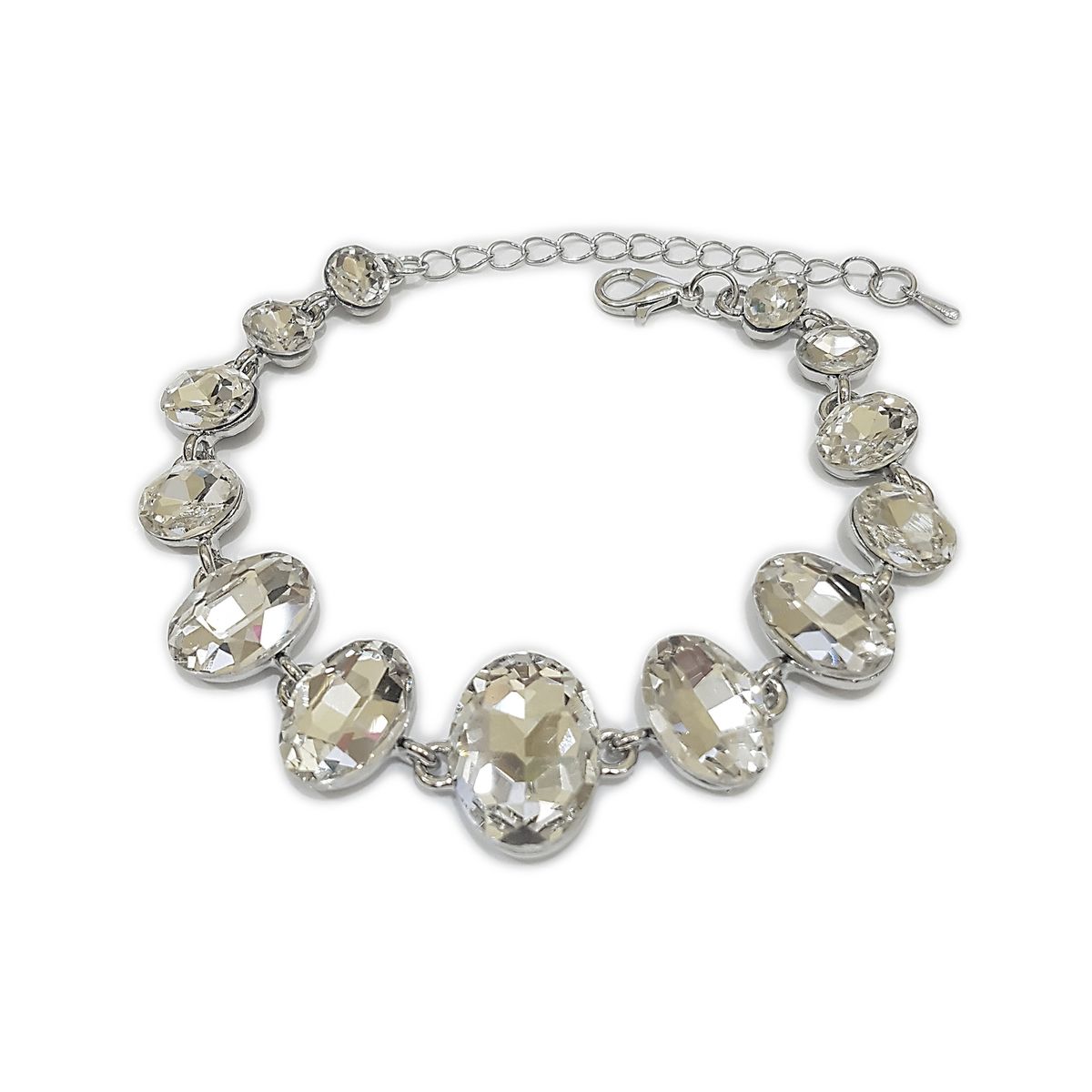 GENERICO - Brazalete  Pulsera Fantasía Para Fiesta De Cristales Yus