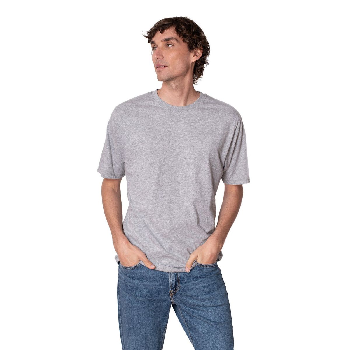 INDUSBORD - Polera Hombre Manga Corta 100% Algodón protección UV Indusbord