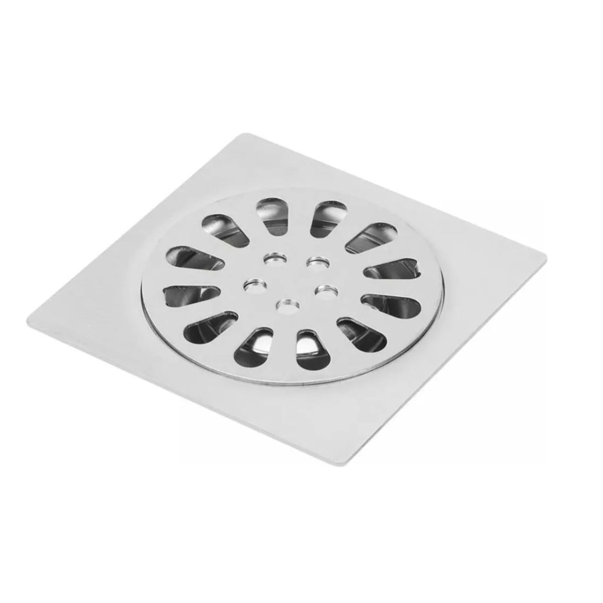 GENERICO - Rejilla Pileta Desague Para Piso Acero Inoxidable 10x10