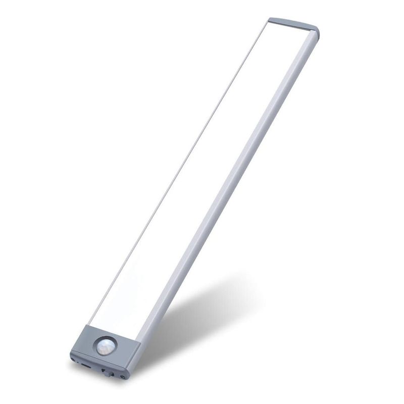 GENERICO - Luz Led Recargable Usb Barra Led Con Sensor De Movimiento 350 Lumens