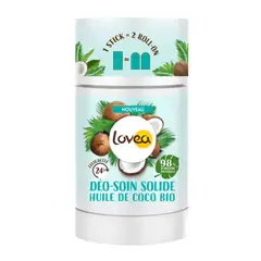 LOVEA - Desodorante Sólido Aceite de Coco Exótico - Vegano - 50 grs.