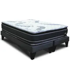 SLEEPWELL - Cama Eurotop Dual Side SUPER KING