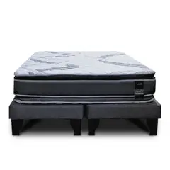 SLEEPWELL - Cama Eurotop Dual Side 2 Plaza