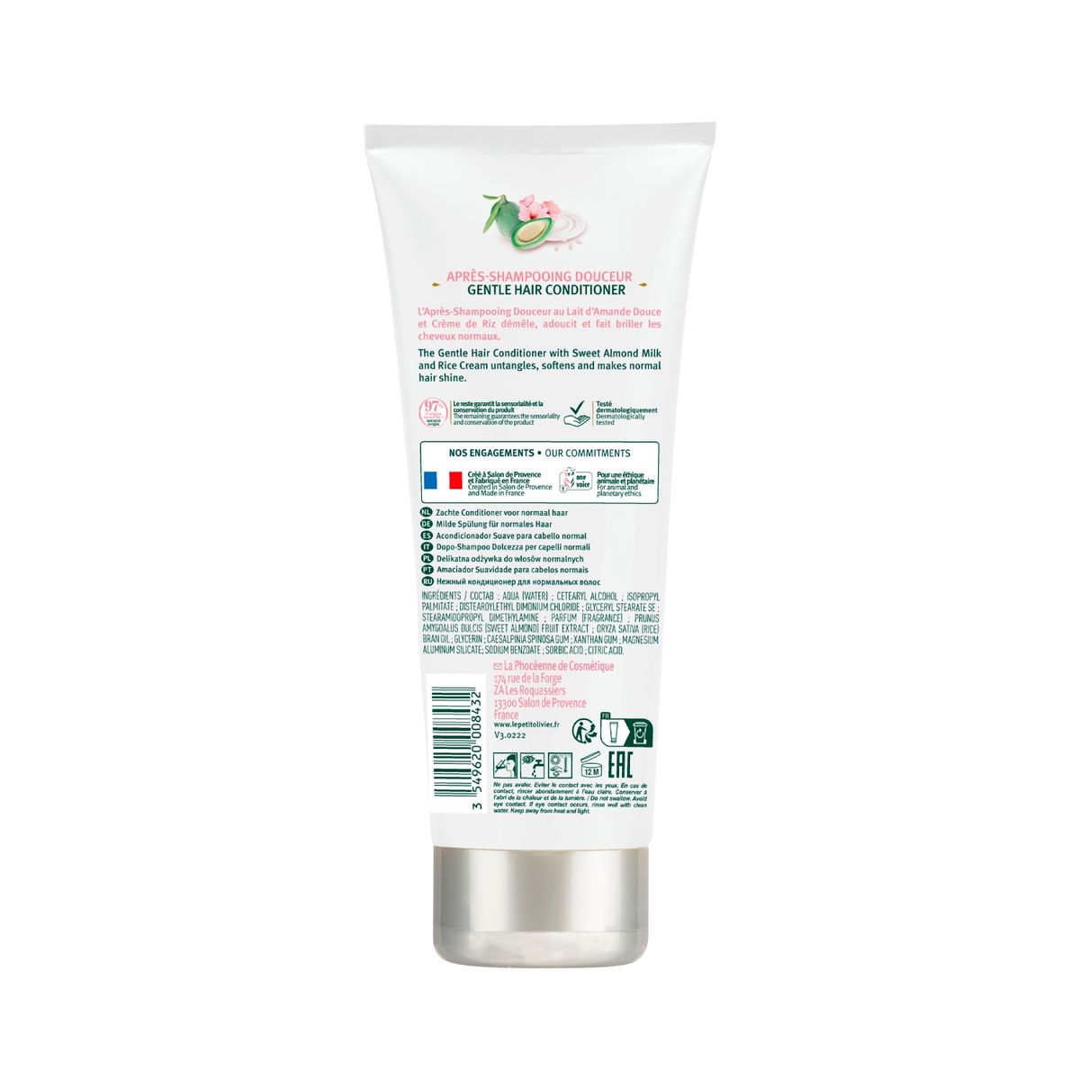 LE PETIT OLIVIER - Acondicionador Cabello Normal - Le Petit Olivier - 200 ml.