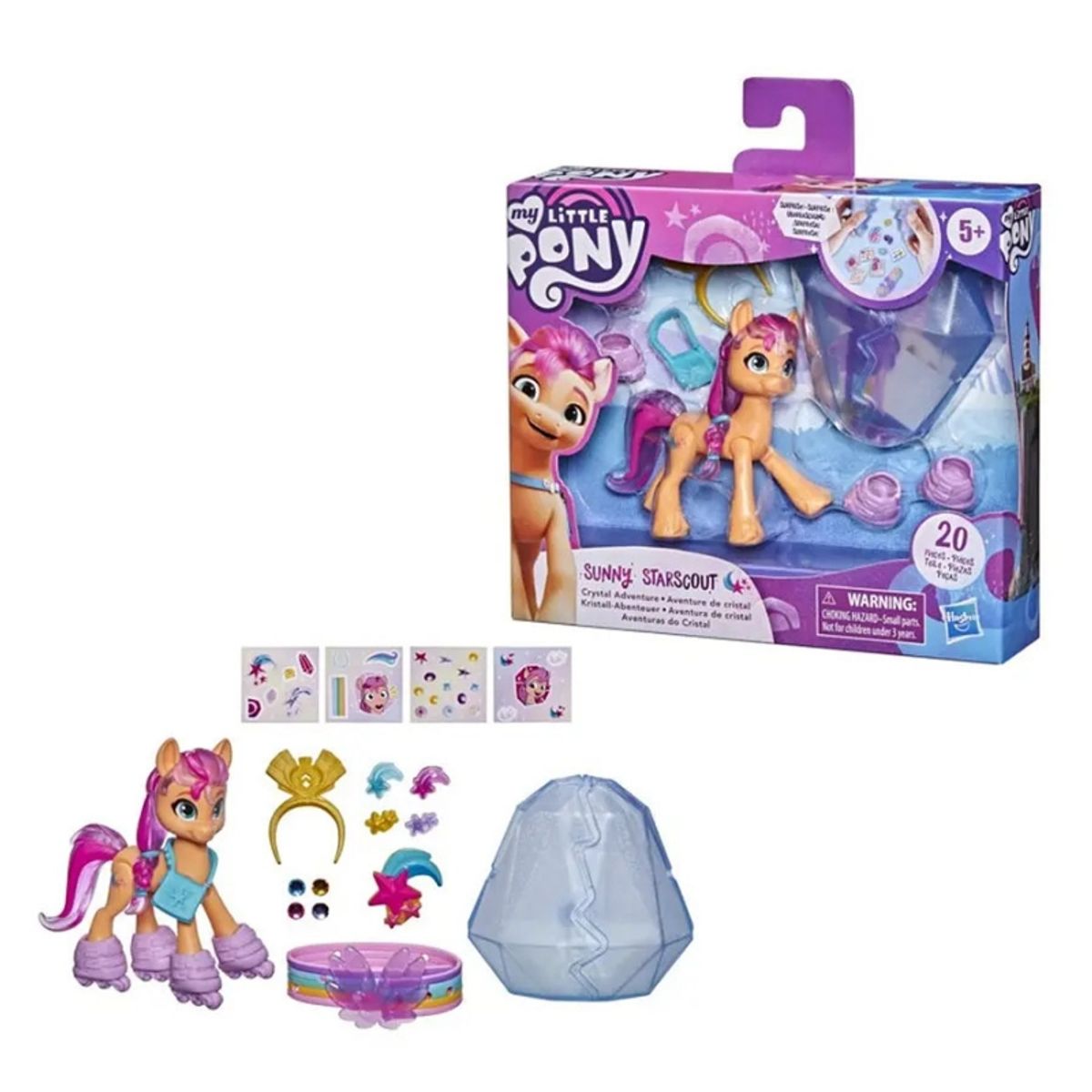 HASBRO - HASBRO F2454 MY LITTLE PONY MOVIE SUNNY STARSCOUT