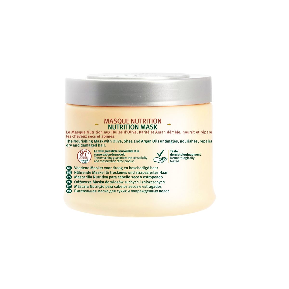 LE PETIT OLIVIER - Máscara Nutriente Cabello Seco - Le Petit Olivier - 330 ml..-