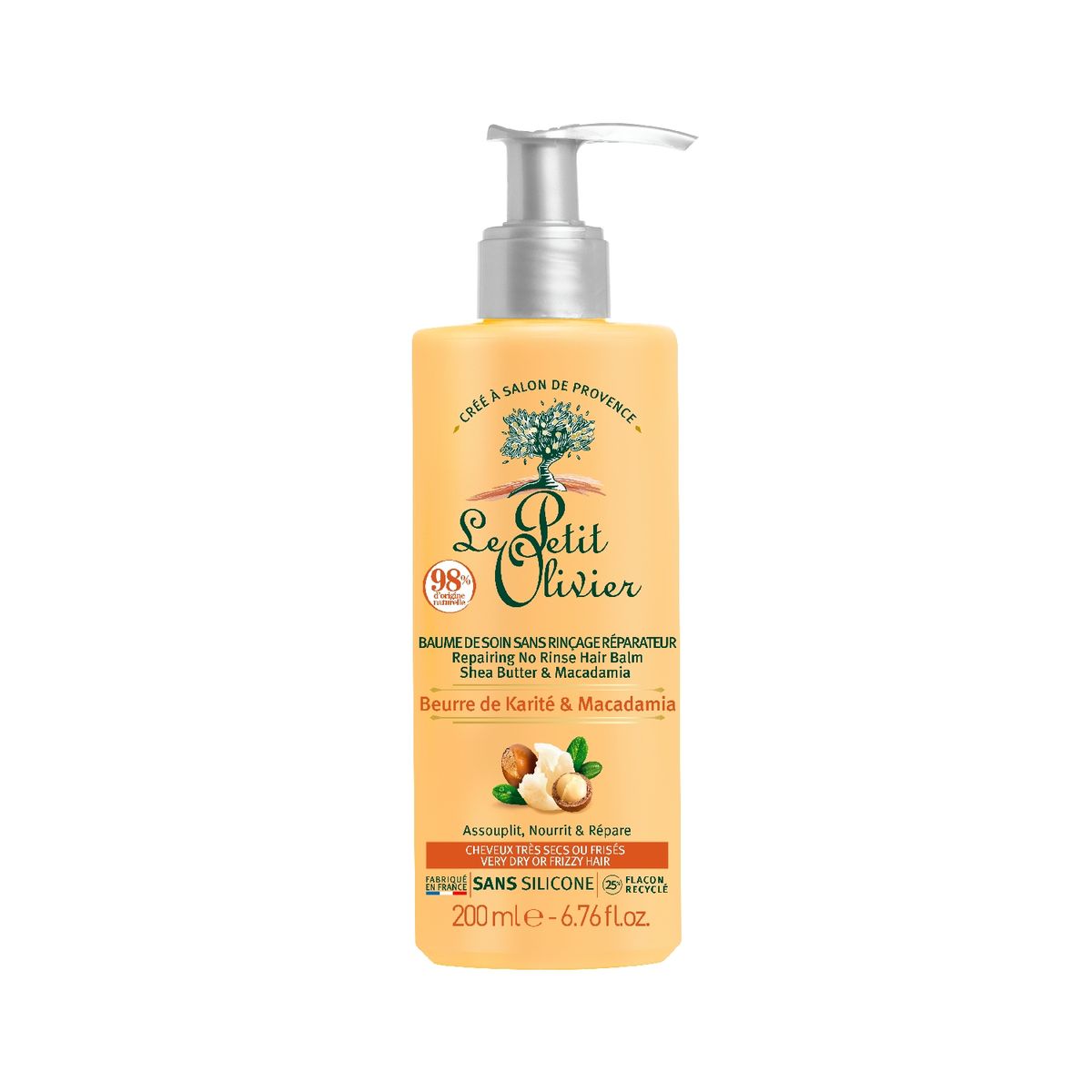 LE PETIT OLIVIER - Crema de peinar cabello Rizado - Le Petit Olivier - 200 ml..-