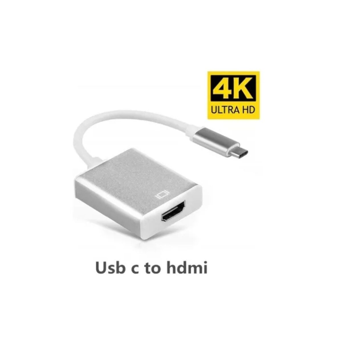 GENERICO - Adaptador Vga Usb C A 4k Hdmi Type C