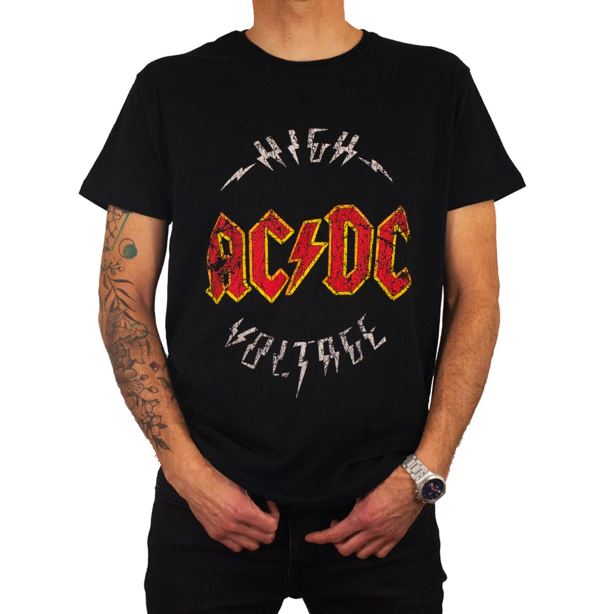 ROCK OFF OFFICIALLY LICENSED PRODUCTS - Polera original de ACDC High Voltage