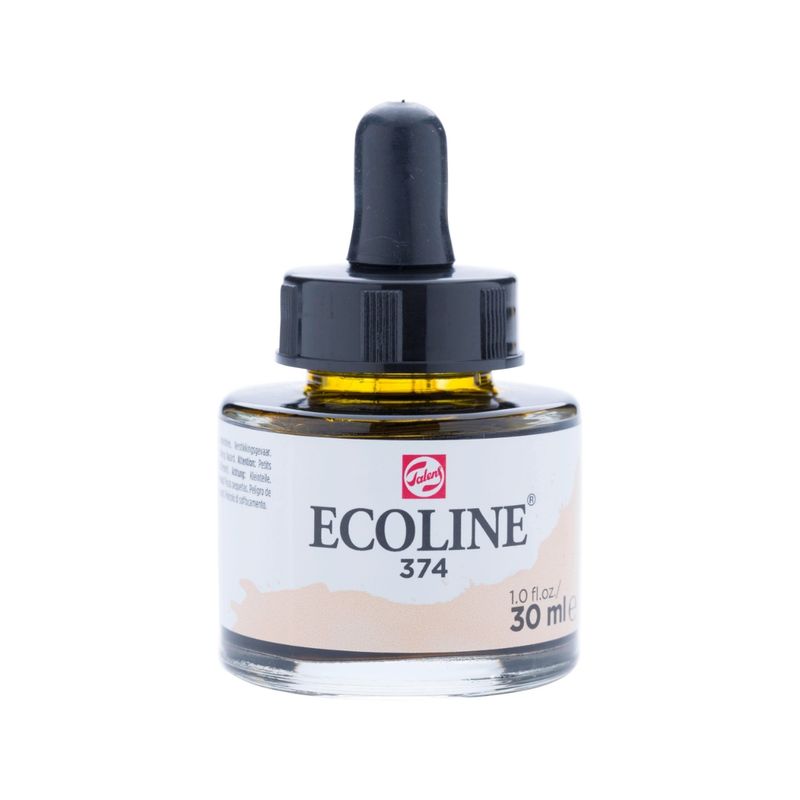 ECOLINE - Acuarela Líquida Ecoline Con Gotero 30ml Beige Rosado