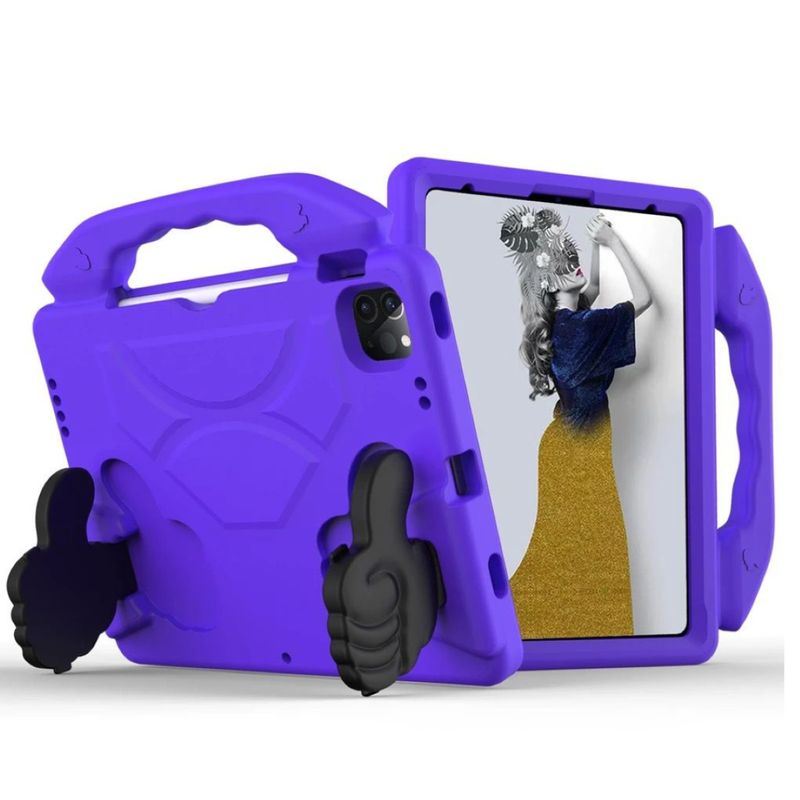 GENERICO - Carcasa De Niño Antigolpes Para iPad Air 4ta 5ta Gen 10.9 Morado