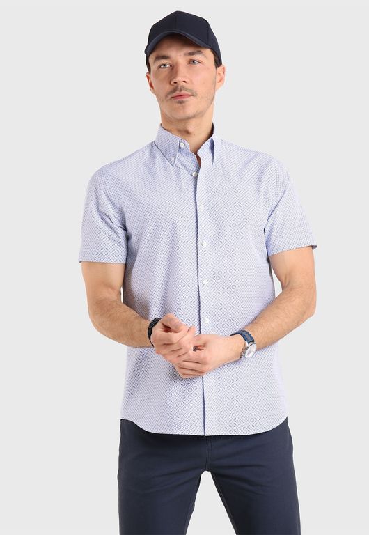 GUY LAROCHE Camisa Manga Corta Print Guy Laroche GUY LAROCHE