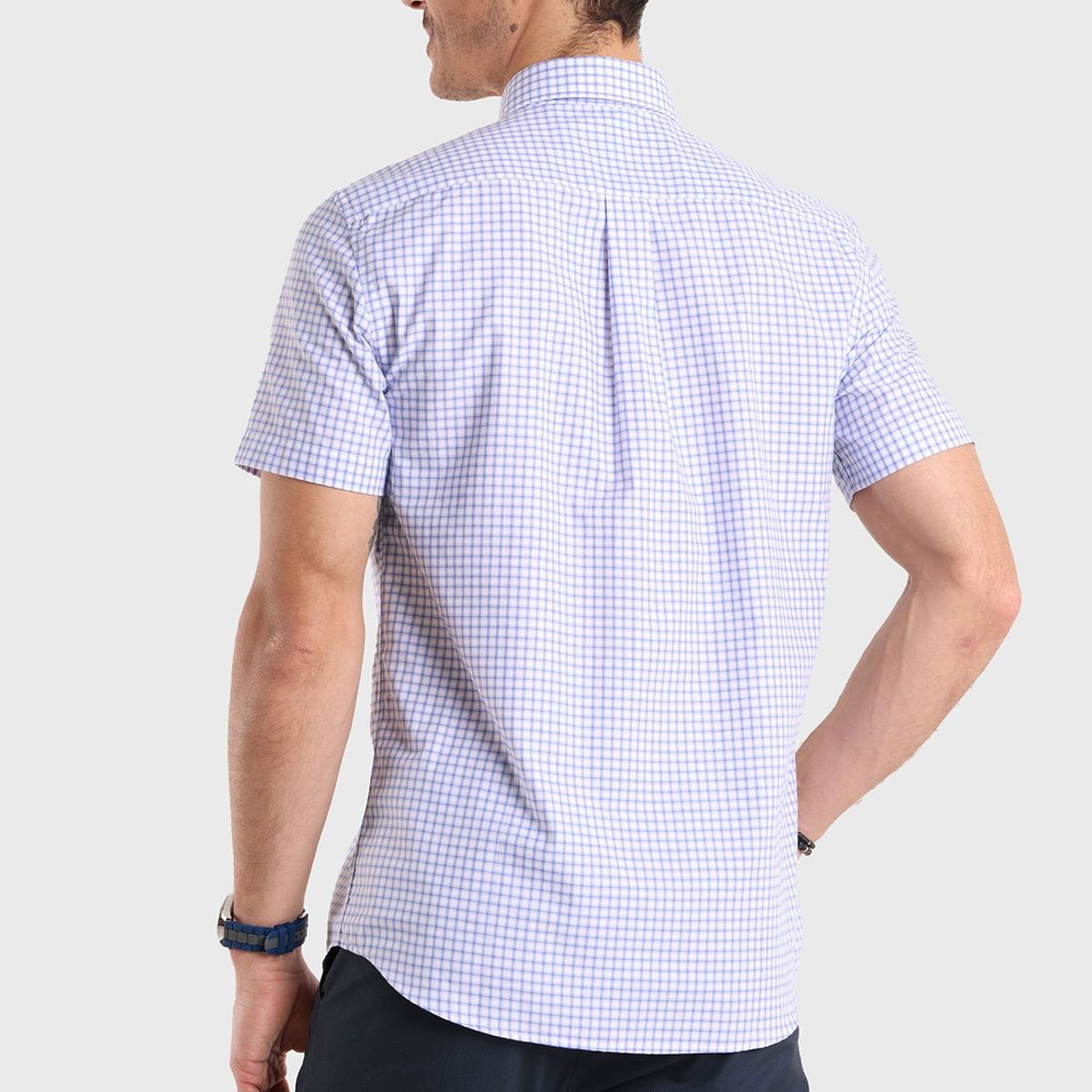 GUY LAROCHE - Camisa Manga Corta Cuadros Guy Laroche GUY LAROCHE