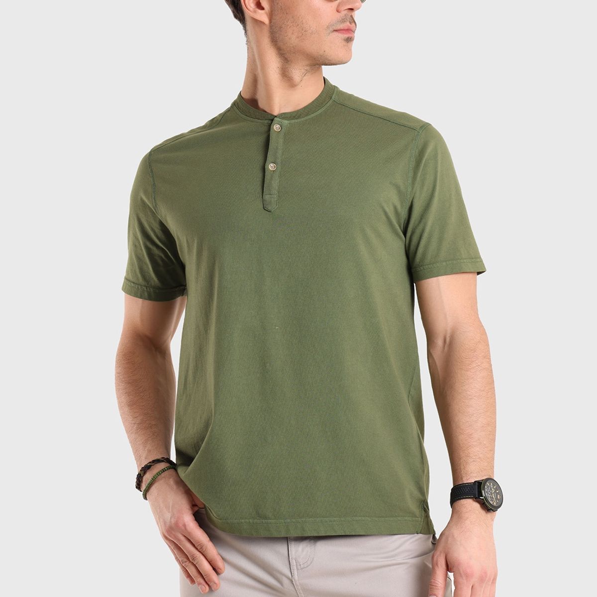 GUY LAROCHE - Polera Manga Corta Cuello Redondo Guy Laroche GUY LAROCHE