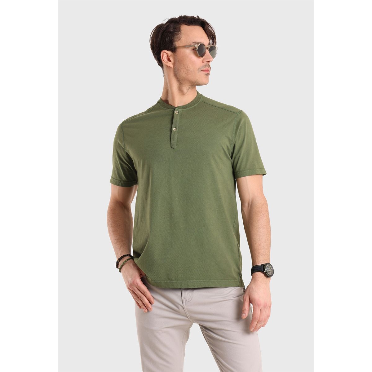 GUY LAROCHE - Polera Manga Corta Cuello Redondo Guy Laroche GUY LAROCHE