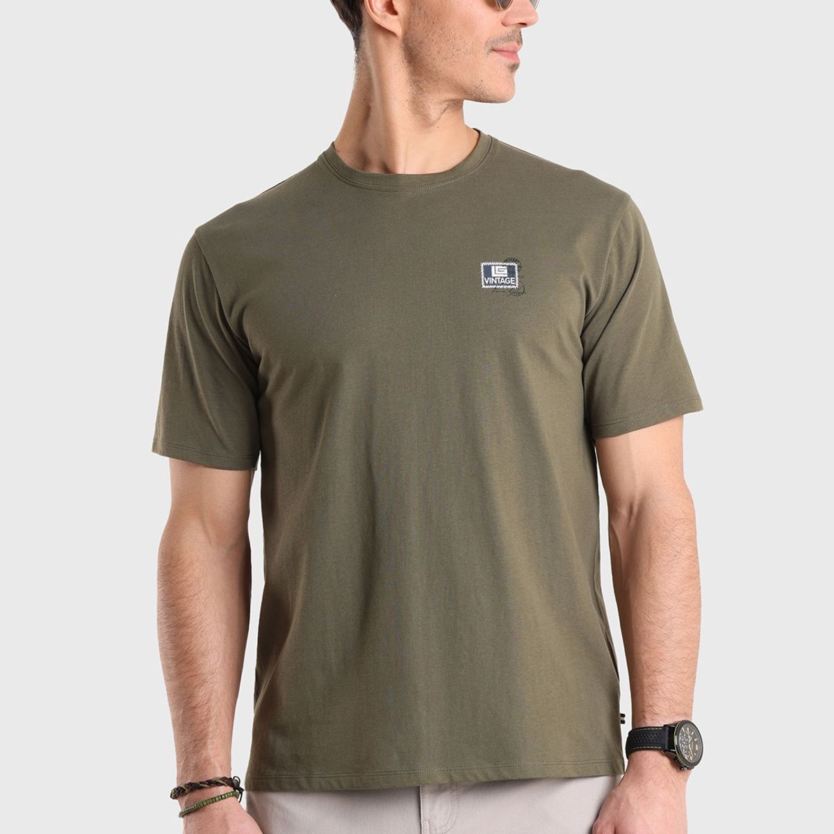 GUY LAROCHE - Polera Cuello Redondo Manga Corta Guy Laroche GUY LAROCHE