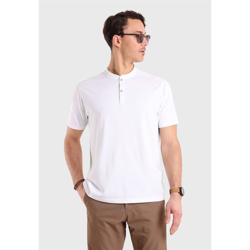 GUY LAROCHE - Polera Manga Corta Cuello Redondo Guy Laroche GUY LAROCHE