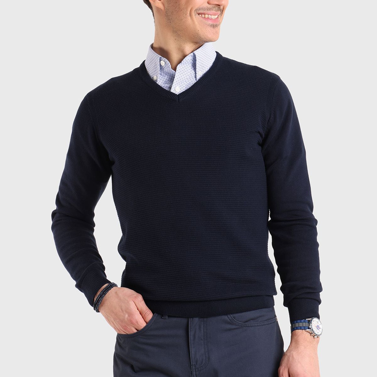 GUY LAROCHE - Sweater Cuello V Guy Laroche GUY LAROCHE