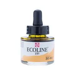 ECOLINE - Acuarela Líquida Con Gotero 30ml Ocre Oro