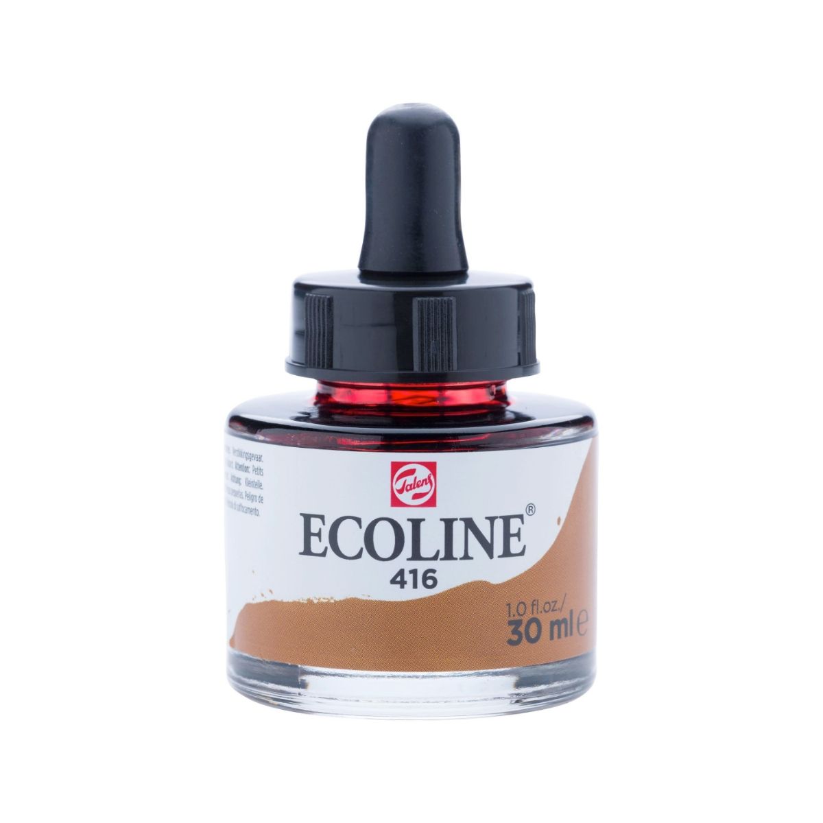 ECOLINE - Acuarela Líquida Ecoline Con Gotero 30ml Sepia