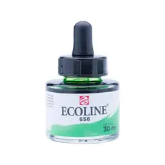ECOLINE - Acuarela Líquida Con Gotero 30ml Verde Bosque