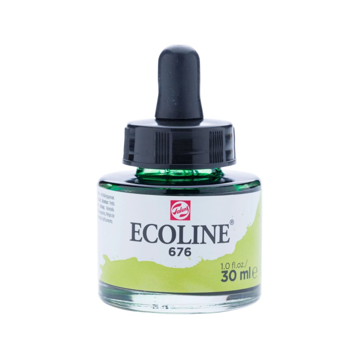 ECOLINE - Acuarela Líquida Ecoline Con Gotero 30ml Verde Hierba