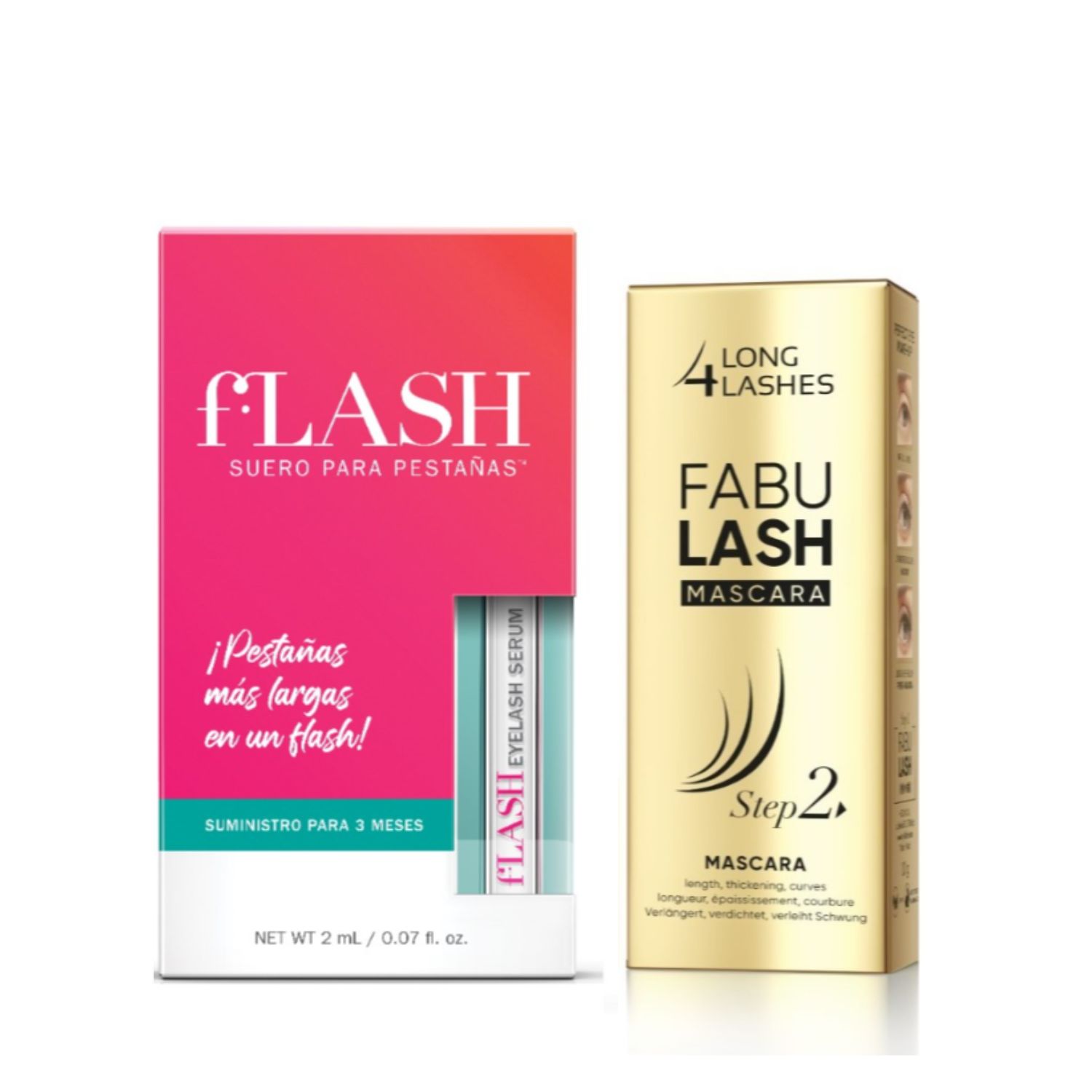 Serum para pestañas Máscara fortalecedora para pestañas Fabulash. - image 1