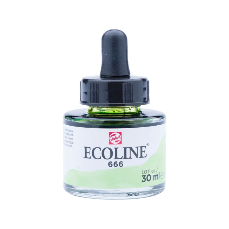 ECOLINE - Acuarela Líquida Ecoline Con Gotero 30ml Verde Pastel