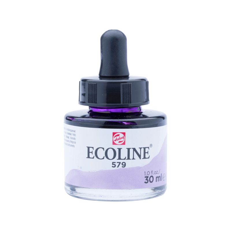 ECOLINE - Acuarela Líquida Ecoline Con Gotero 30ml Violeta Pastel
