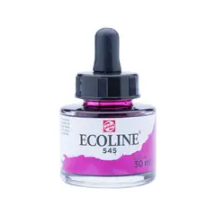 ECOLINE - Acuarela Líquida Con Gotero 30ml Violeta Rojizo