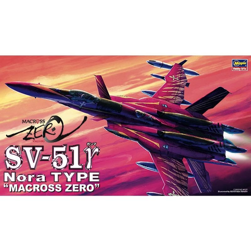 GENERICO - HASEGAWA 65716 1:72 MACROSS ZERO SV 51 GAMMA NORA