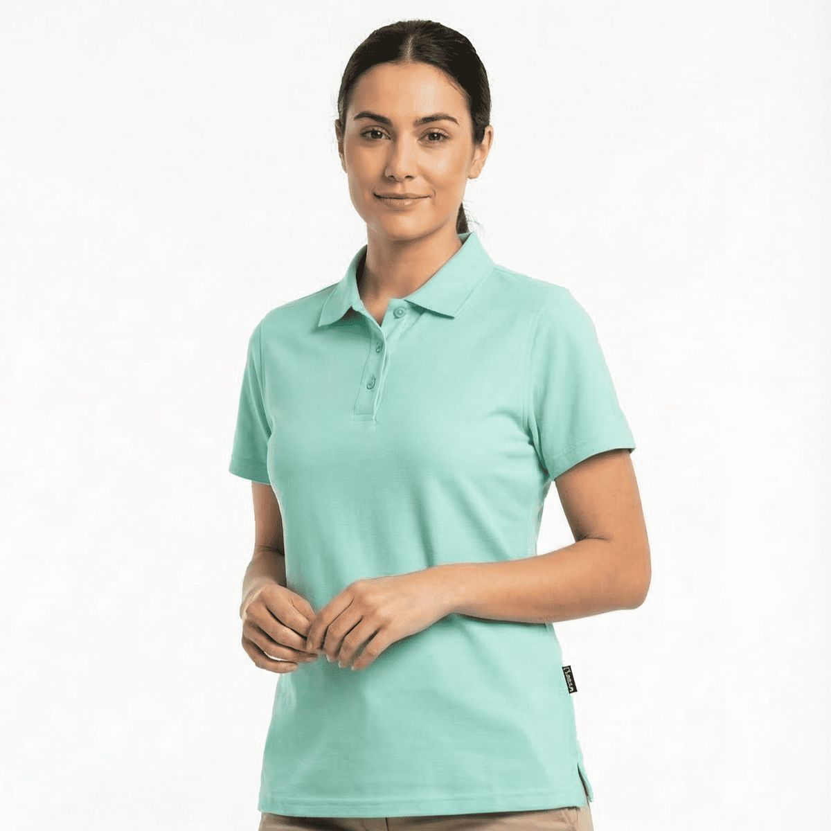 T-WORLD - Polera Mujer Outdoor Smooth UV Manga Corta Trekking