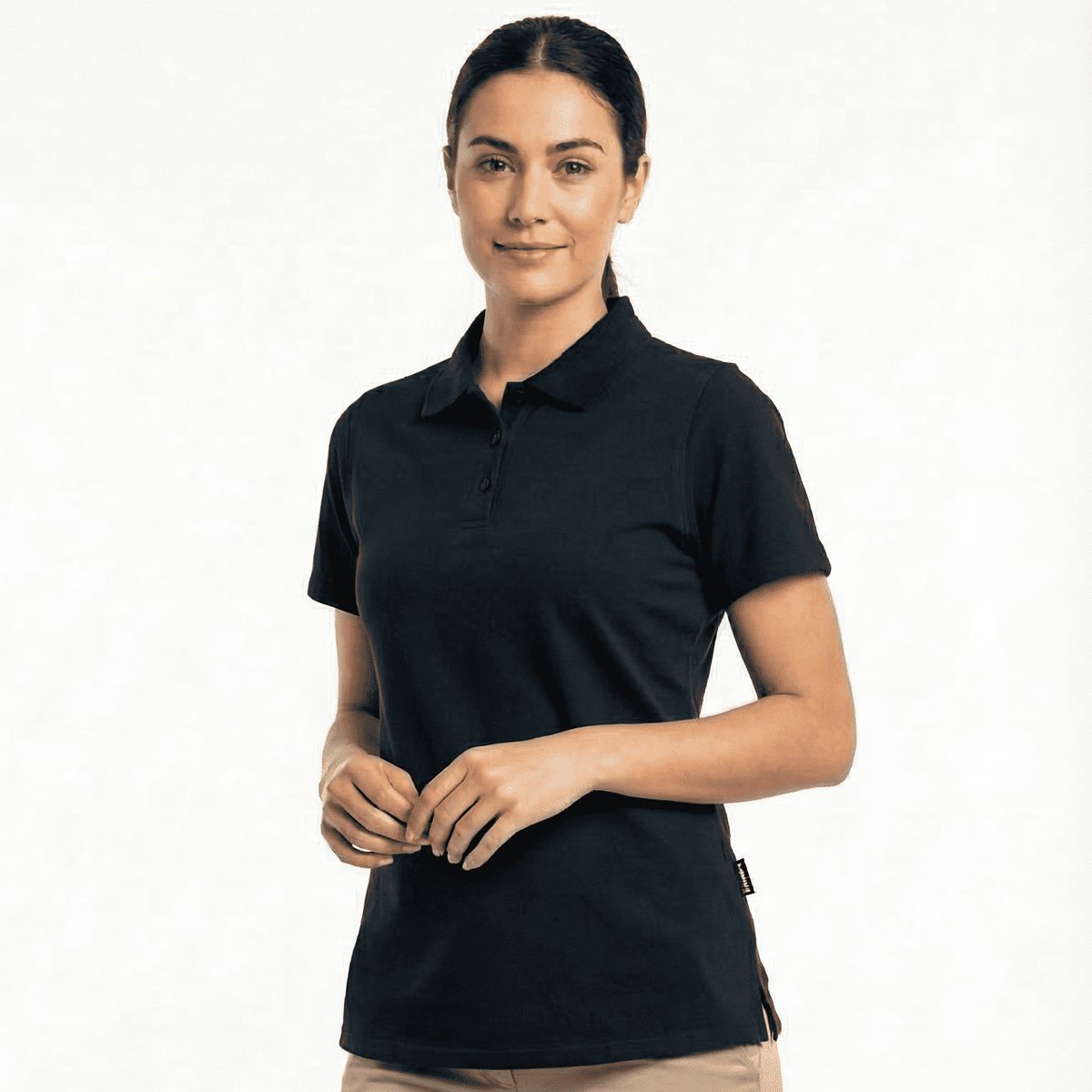 T-WORLD - Polera Mujer Outdoor Smooth UV Manga Corta Trekking