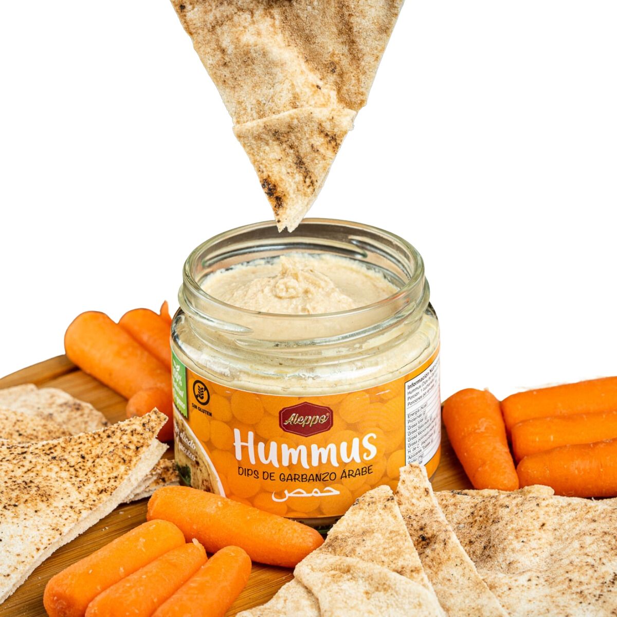 ALEPPO - Hummus dips de garbanzo Aleppo