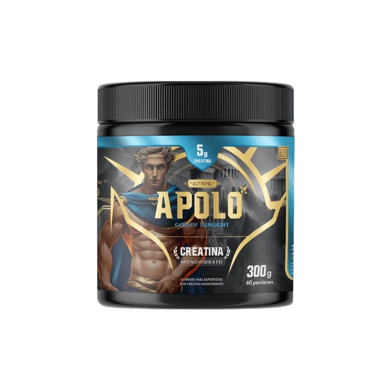 PALIKOS FITNESS - Creatina monohidratda Apolo 300 gramos  micronizada.