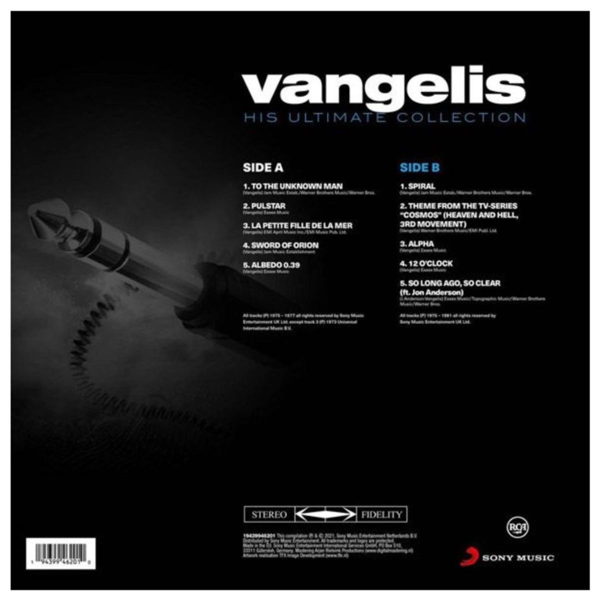 HITWAY MUSIC - VANGELIS - HIS ULTIMAT COLLECTION - VINILO HITWAY MUSIC