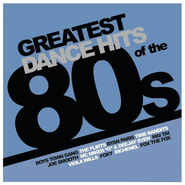 GREATEST DANCE HITS OF THE 80S-VARIOUSBLUE VINYL- VINILO