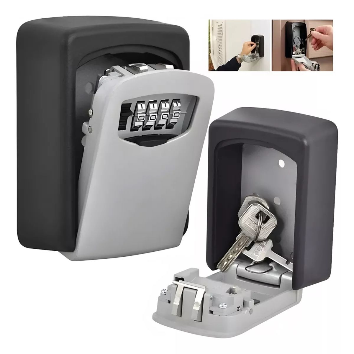 GENERICO - Caja Con Llave, Código De Combinación De 4 Dígitos. DCM1893