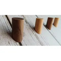WW DESIGN - Percheros De Madera - Pack De 4 Unds.