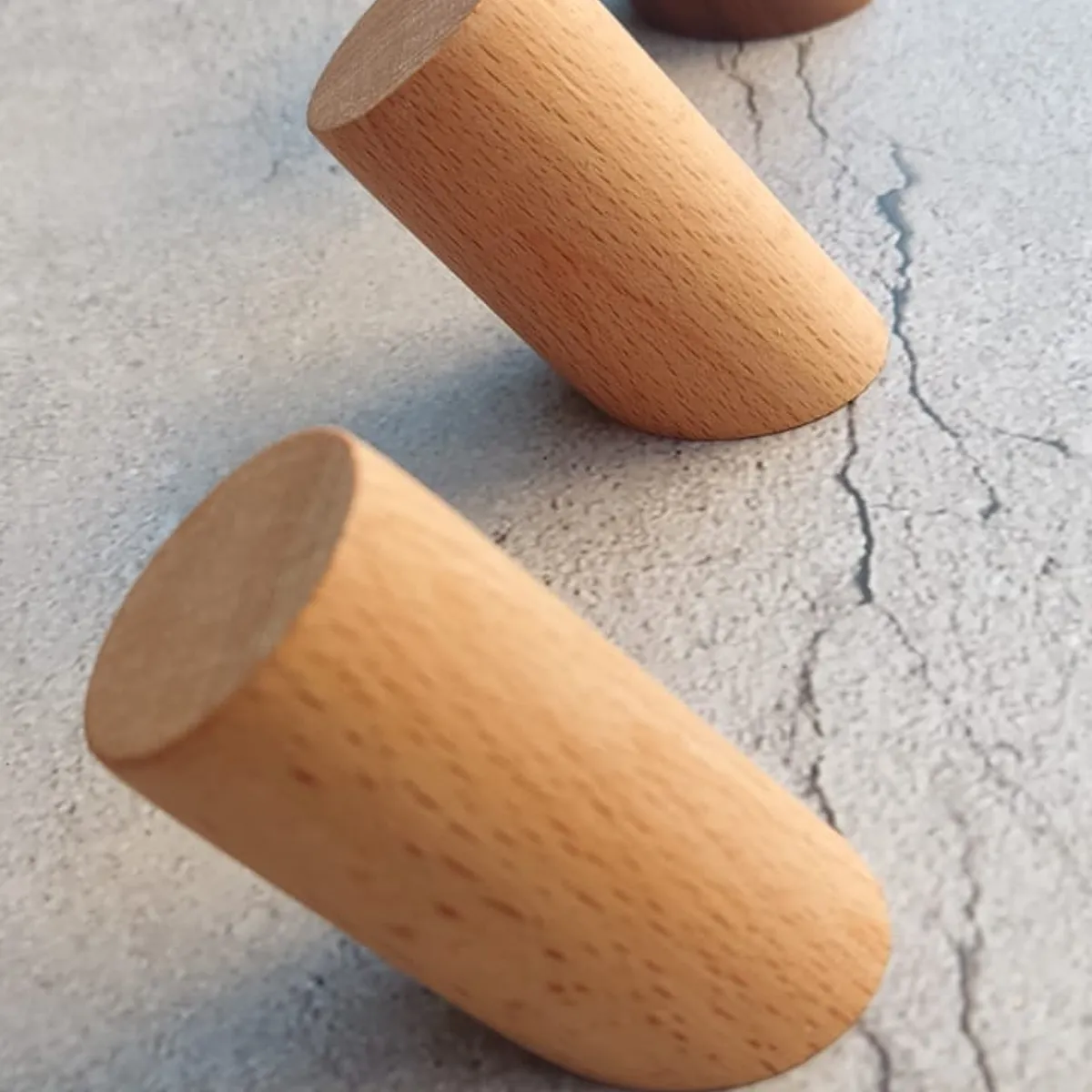 WW DESIGN - Pack 4 Percheros de Madera – Organiza con Estilo