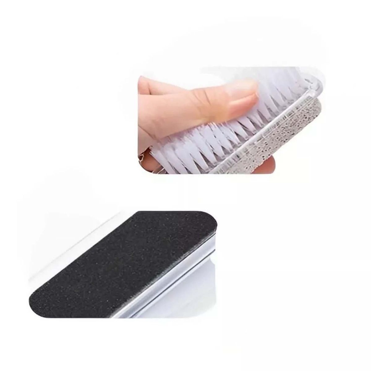 GENERICO - Pedicure Para Pies 4 En 1 Cepillo Lima Lija Piedra Pome