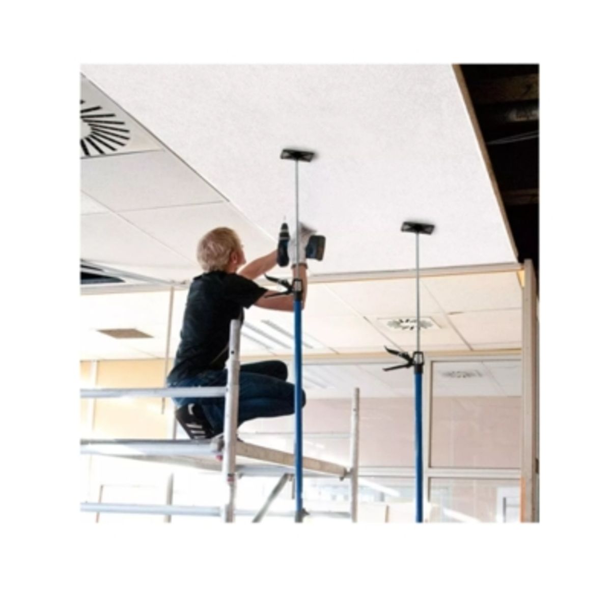 GENERICO - Puntales Telescópicos Mueblería Y Carpintería 50 - 115 Cm