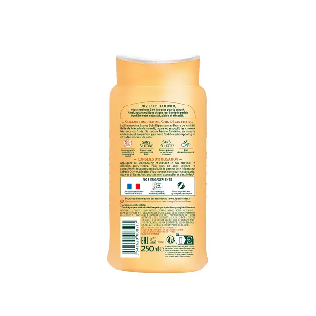LE PETIT OLIVIER - Shampoo Cabello Rizado - Le Petit Olivier - 250 ml