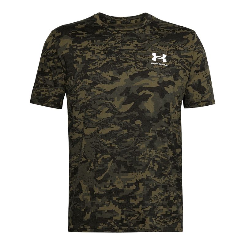 UNDER ARMOUR - Polera Hombre Abc Camo Negro UNDER ARMOUR