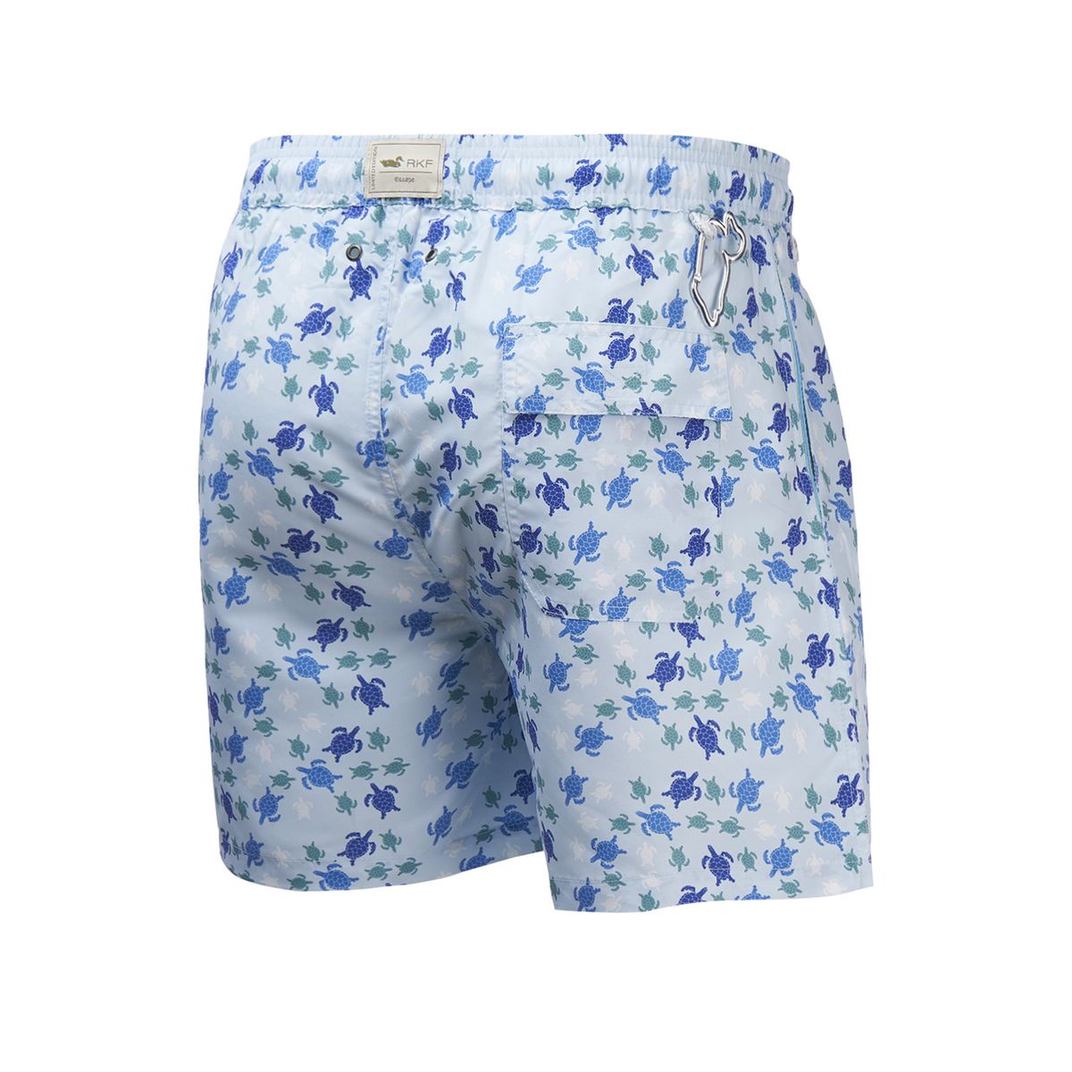 ROCKFORD - Traje Baño Fibras Reciclad Izam Celeste Hombre ROCKFORD